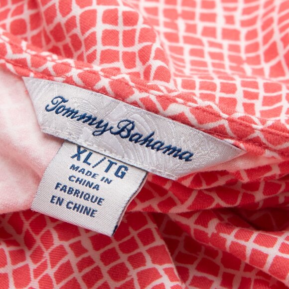 Tommy Bahama Goa Boa Side Twist Dress Sleeveless Midi Tutti Fruiti Coral XL - Picture 3 of 5